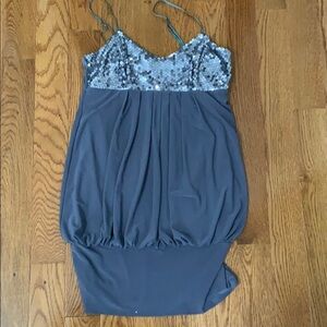 Women | Silver Sparkle Mini Sequin Dress 🎉